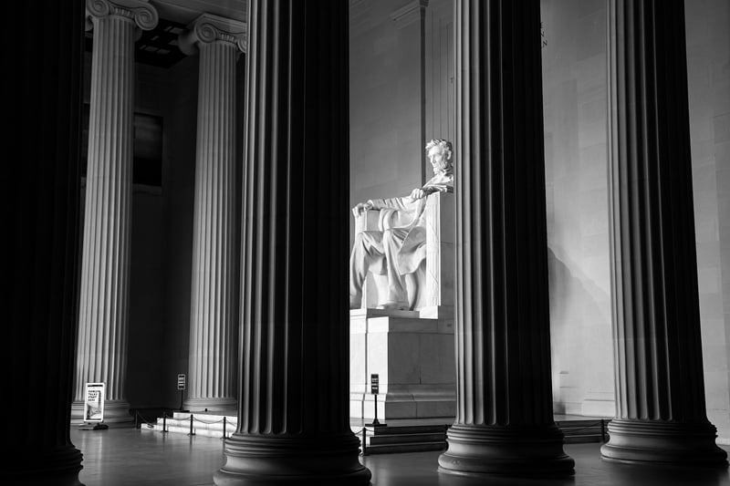 Lincoln Memorial in Washington D.C., USA